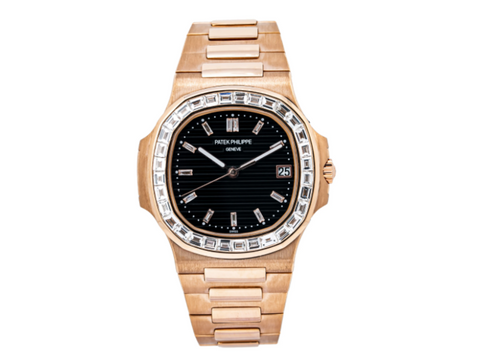 PATEK PHILIPPE NAUTILUS DIAMOND BEZEL