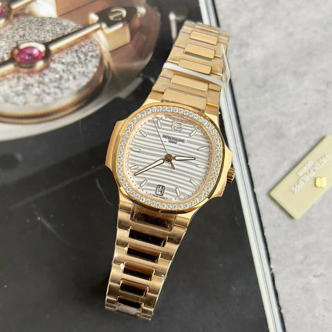 PATEK PHILIPPE NAUTILUS DIAMOND BEZEL