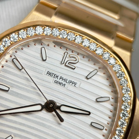 PATEK PHILIPPE NAUTILUS DIAMOND BEZEL